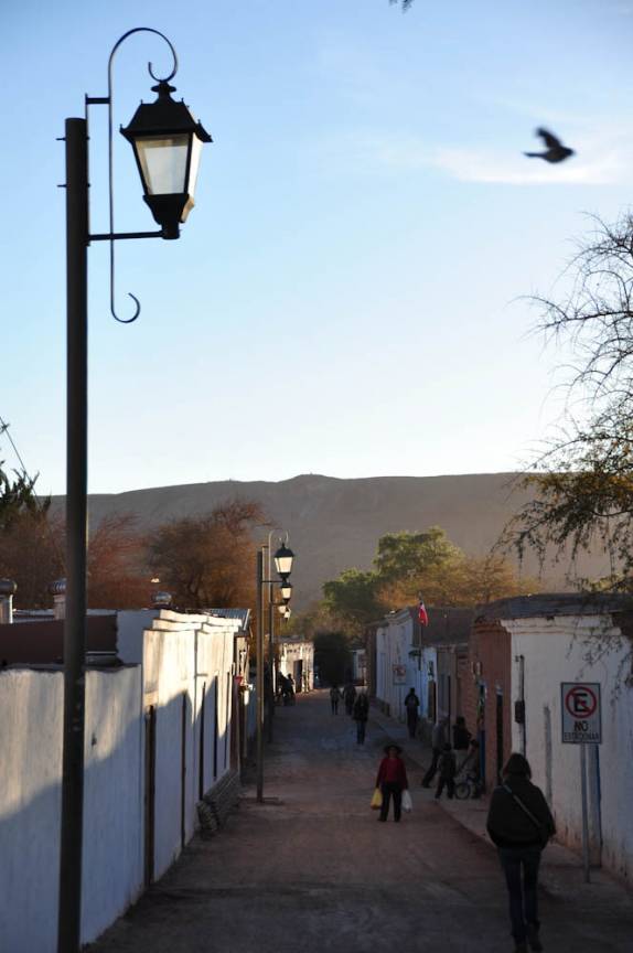 Rua em San Pedro de Atacama, no Chile